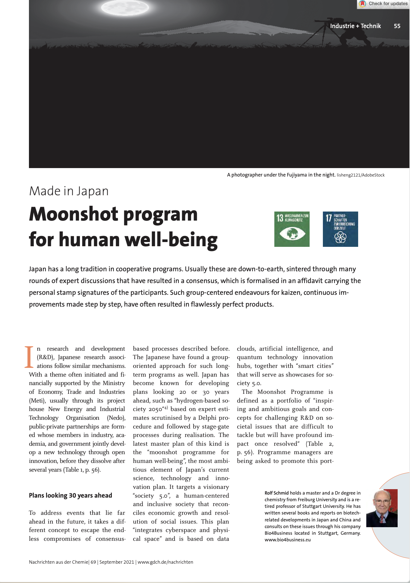 12-9 Moonshot program for human well-being