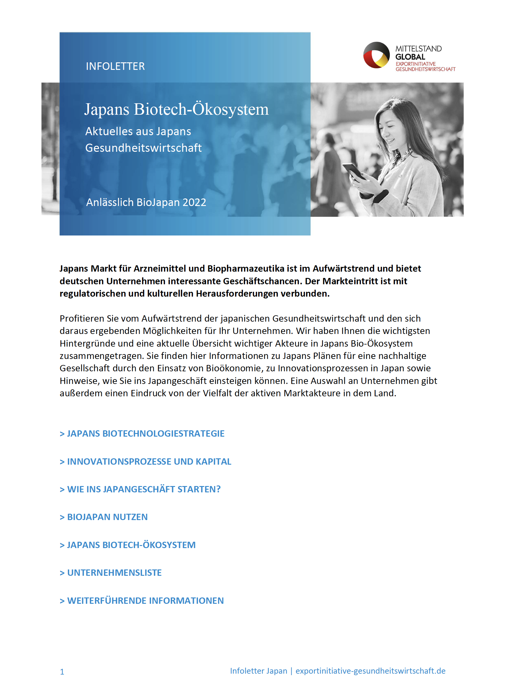 Japans Biotech-Ökosystem